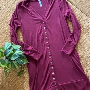 Cardigan dress